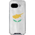 Cyprus Flag Distressed Google Pixel 9a Clear Case